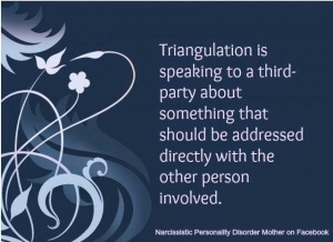 narcissism-triangulation